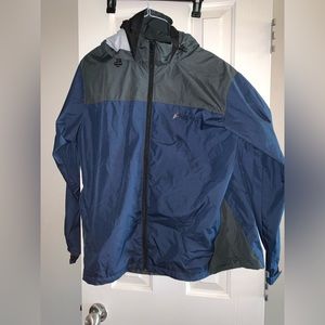 frogg toggs Long Sleeve Windbreaker Open Front Single-Breasted Mid-Length Jacket
